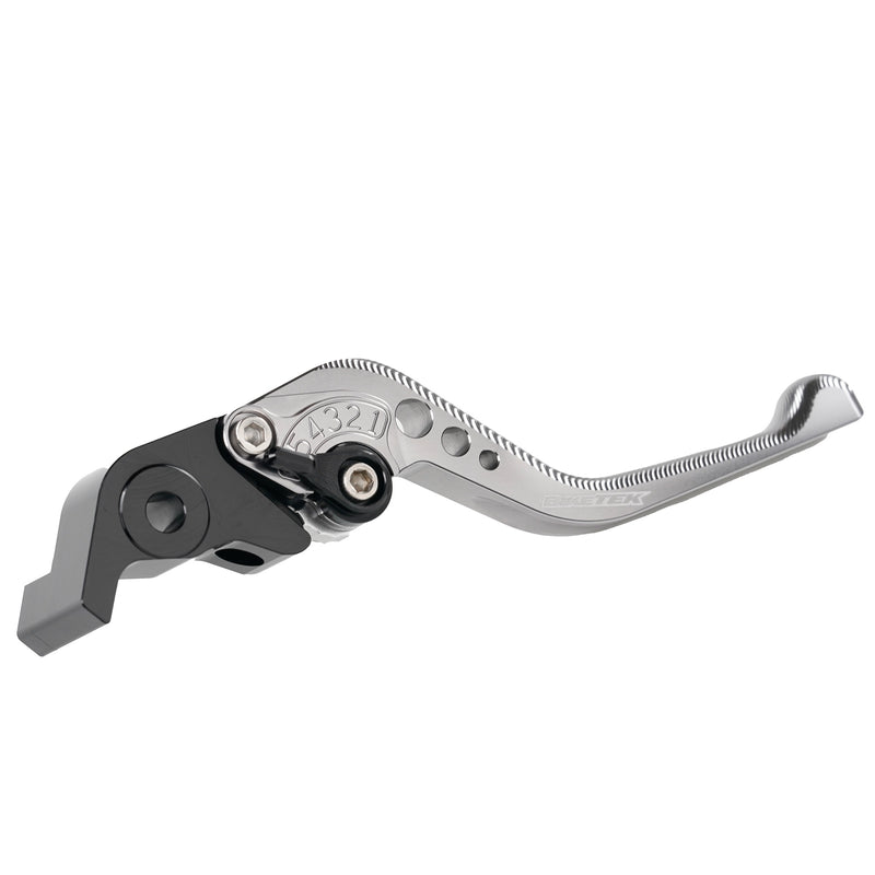 Adjustable CNC Brake Lever Short Titanium / Black Adjuster -