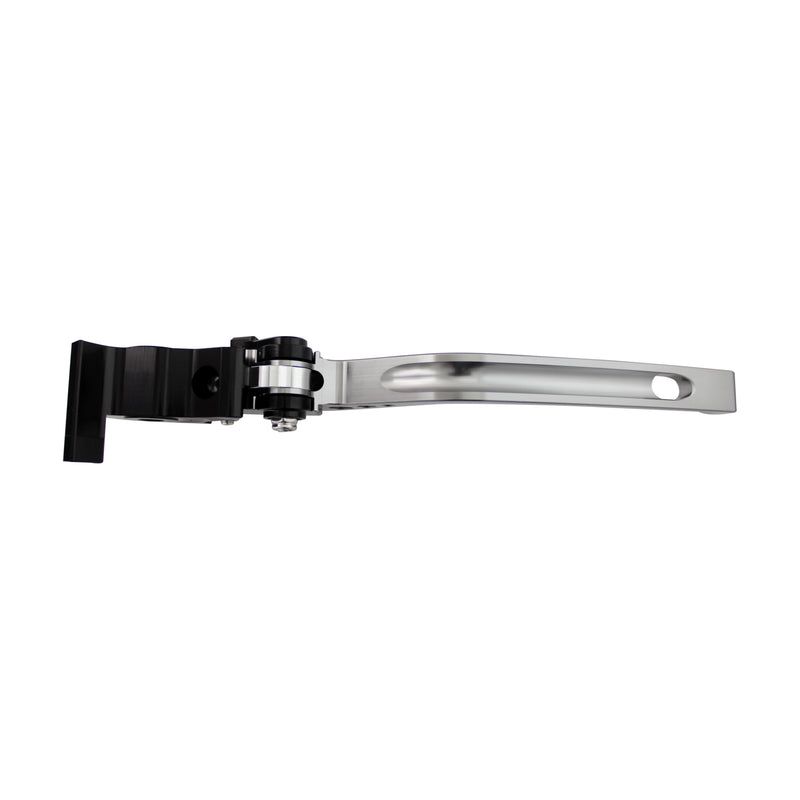 Adjustable CNC Brake Lever Long Titanium / Black Adjuster -