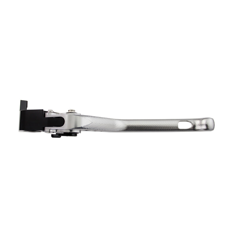 Adjustable CNC Brake Lever Long Titanium / Black Adjuster -
