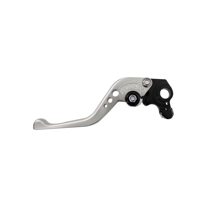 Adjustable CNC Brake Lever Short Titanium / Black Adjuster -