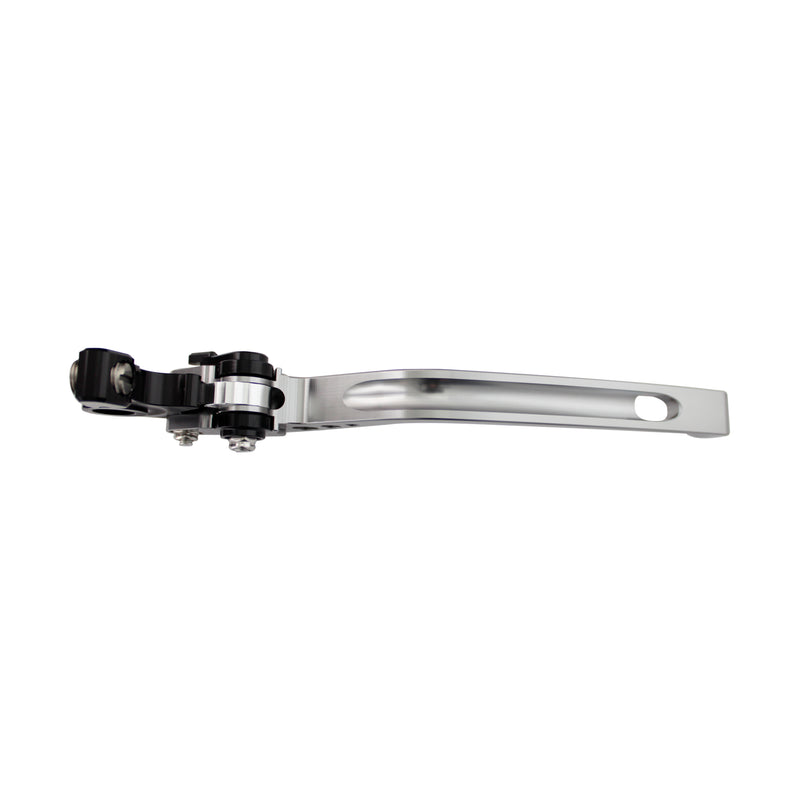 Adjustable CNC Brake Lever Long Titanium / Black Adjuster -