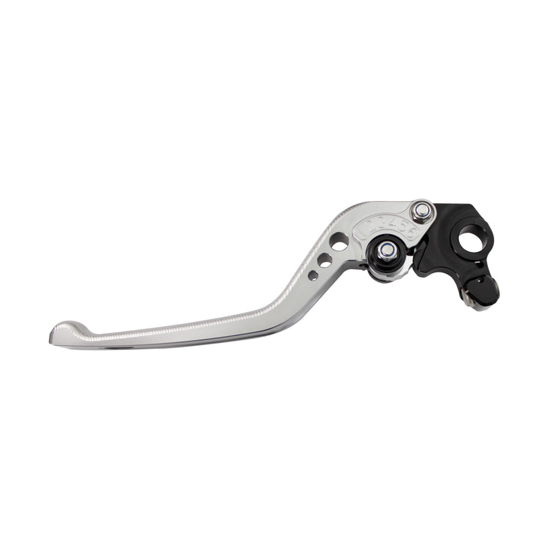 Adjustable CNC Brake Lever Long Titanium / Black Adjuster -