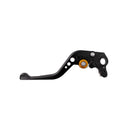 Adjustable CNC Brake Lever Short Black / Gold Adjuster -