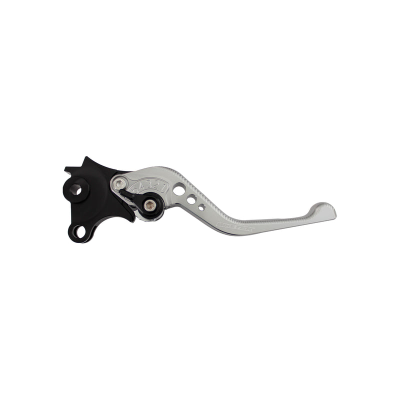 Adjustable CNC Brake Lever Short Titanium / Black Adjuster -