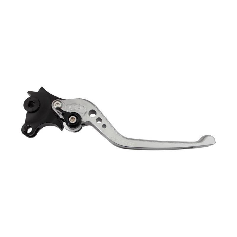 Adjustable CNC Brake Lever Long Titanium / Black Adjuster -