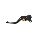 Adjustable CNC Brake Lever Short Black / Gold Adjuster -