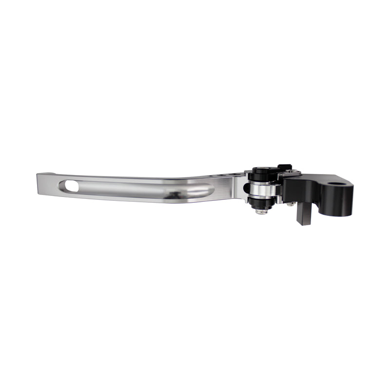 Adjustable CNC Lever Long Clutch Titanium / Black Adjuster -