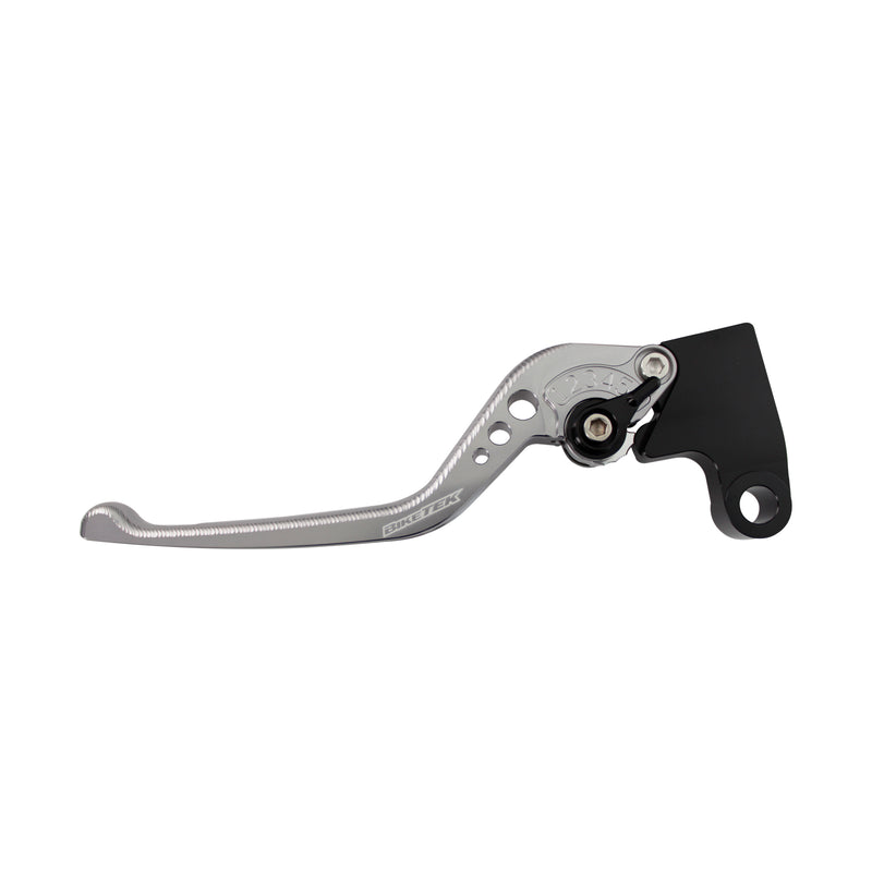 Adjustable CNC Lever Long Clutch Titanium / Black Adjuster -