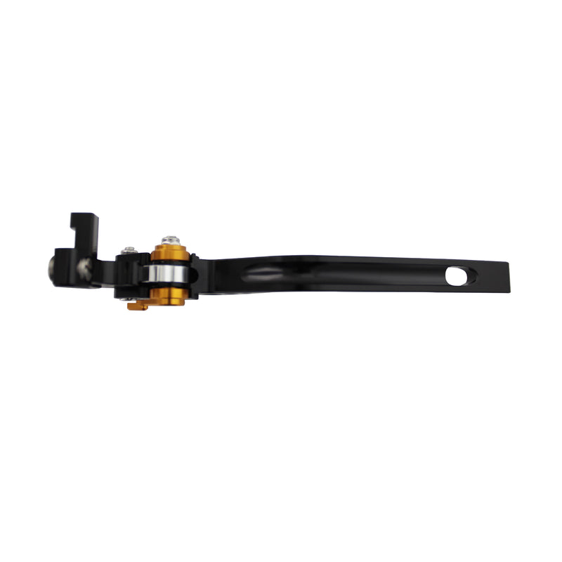 Adjustable CNC Lever Long Clutch Black / Gold Adjuster -