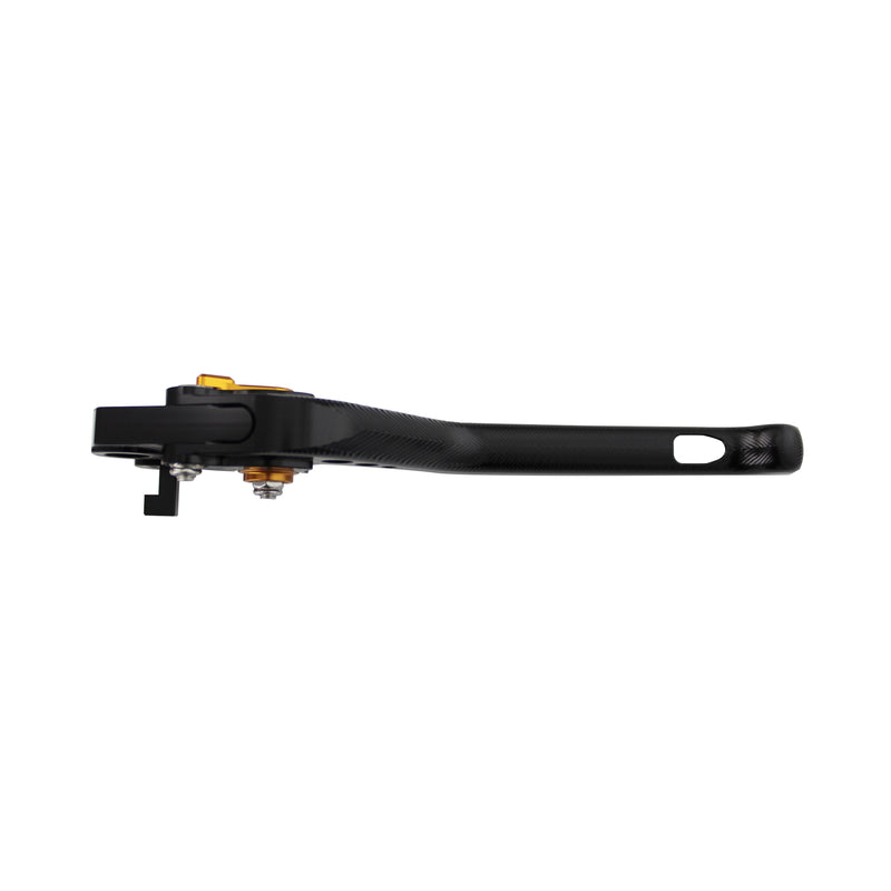 Adjustable CNC Lever Long Clutch Black / Gold Adjuster -