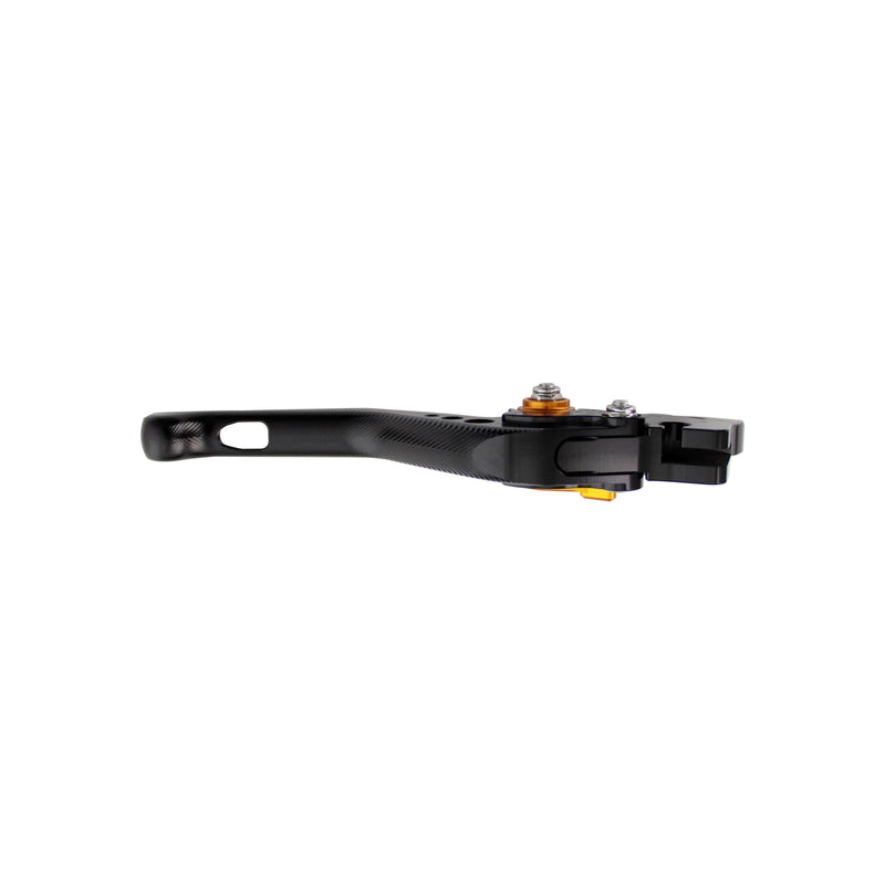 Adjustable CNC Lever Short Clutch Black / Gold Adjuster -
