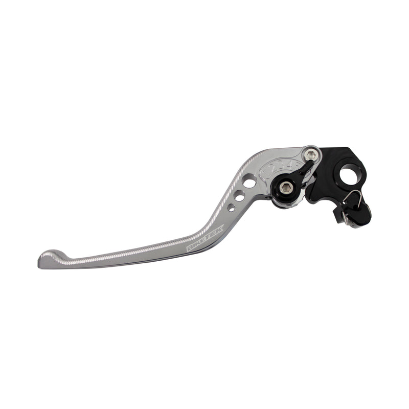 Adjustable CNC Lever Long Clutch Titanium / Black Adjuster -