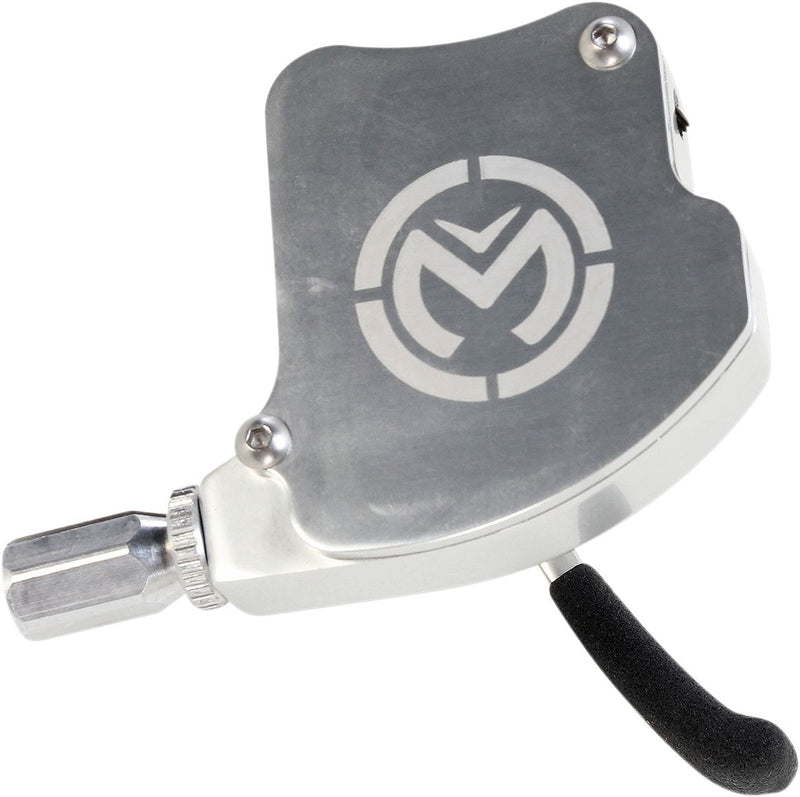 ATV Thumb Throttle Silver