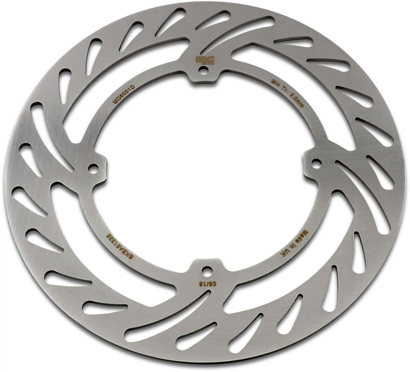 Standard Front Offroad D-Series Solid Round Brake Rotor For Honda CR 125 R 1992-1994