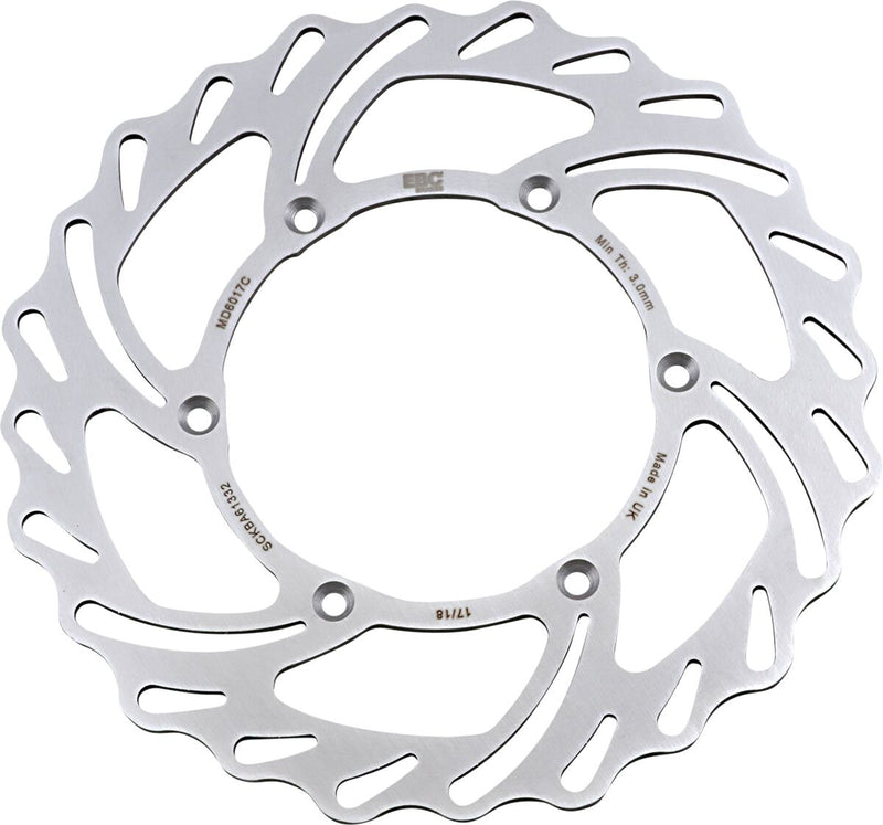 Round D-Series Fixed Offroad Brake Rotor For Yamaha YZ 250 2000