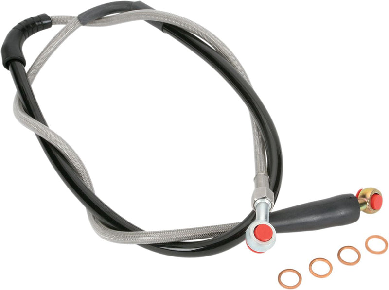 Stainless Steel Braided Brake Line Front | Vendor no: H02-1-043/P