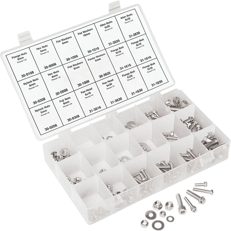 Metric Hardware Kit - 180 Pieces