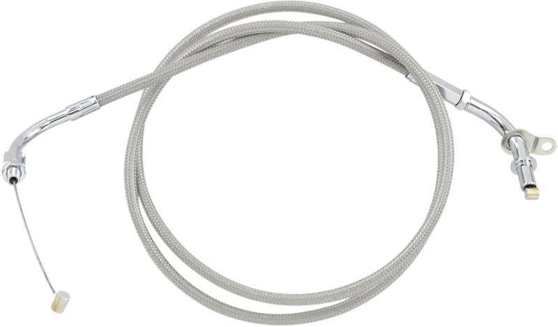 Armor Coat Stainless Steel Throttle / Idle Cable For Yamaha XVZ 1300 A 1996-1998