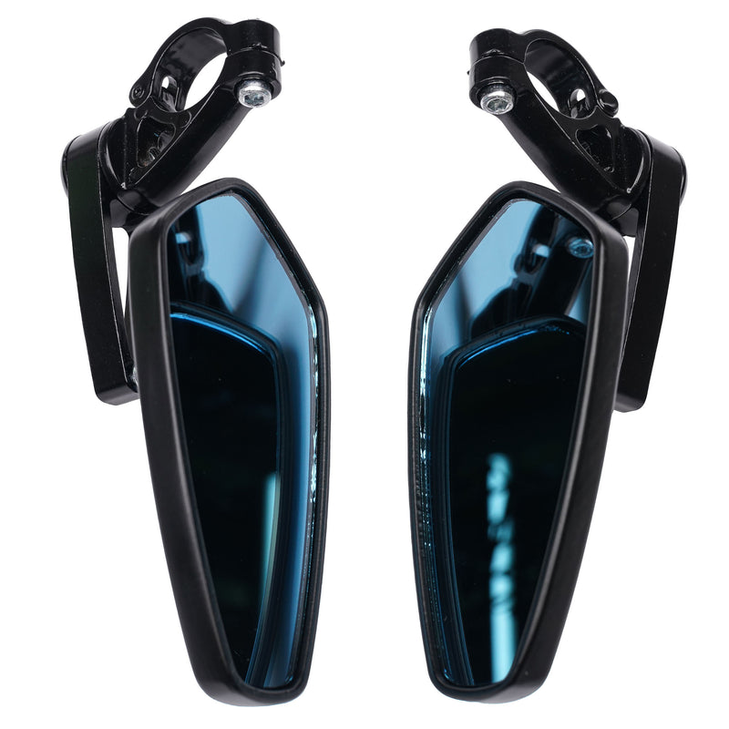 Universal Titan Bar End Mirrors Black Pair -