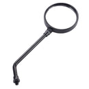 Universal Mirror Set Black Round 10 MM Standard Thread - Pair -