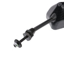 Short Carbon Look Universal F1 Mirrors