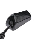 Short Carbon Look Universal F1 Mirrors