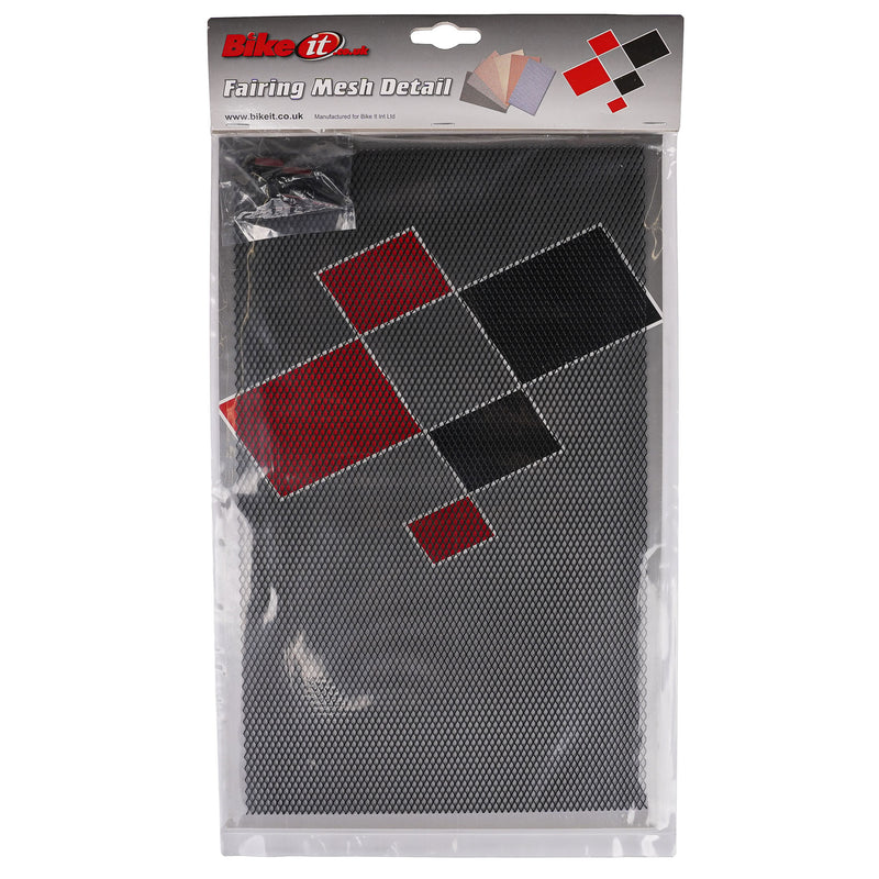 Aluminium Mesh Fairing Insert Black