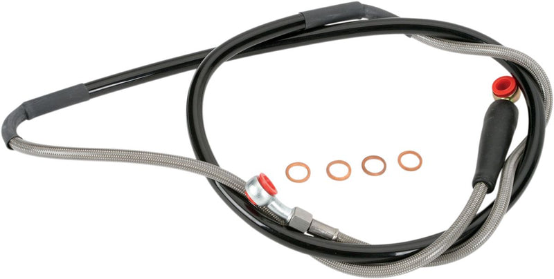 Stainless Steel Braided Front Brake Line | Vendor no: Y01-1-043/P