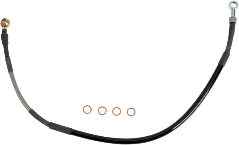 Stainless Steel Braided Rear Brake Line | Vendor no: Y01-2-010/P