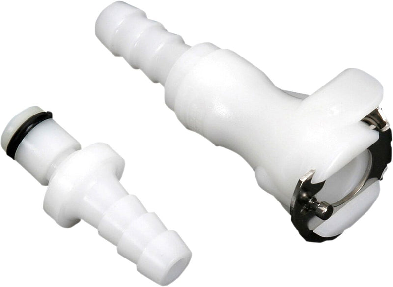 Fuel Line Single Quick-Disconnect Coupling - 1/4 Inch