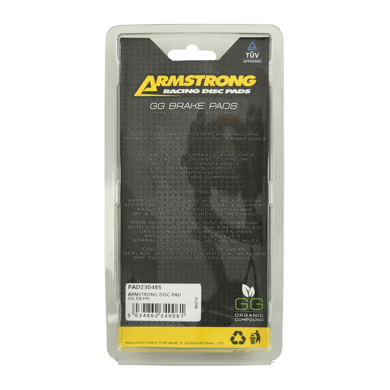 GG Range Road Brake Pads -