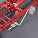 Motorcycle Hydraulic Table Lift Red