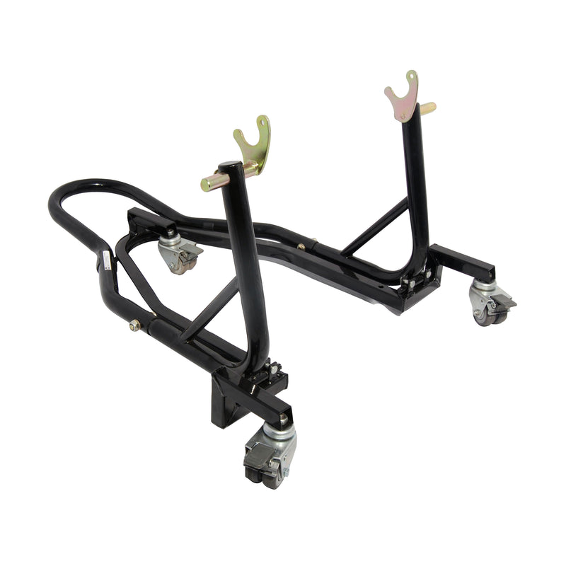 360 Degree Rear Floating Paddock Stand Black