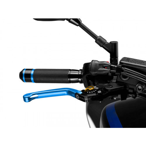 Folding V3 Brake Blue Lever With Gold Selector For KTM (21-23)