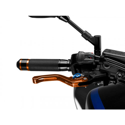 Short V3 Brake Orange Lever With Blue Selector