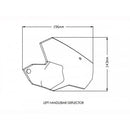 Handlebar Deflectors Clear For BMW F750 GS (18-22)