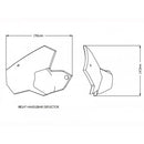 Handlebar Deflectors Clear For BMW F750 GS (18-22)