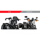 Aluminium Fly Screen Black For Harley Davidson (09-12)