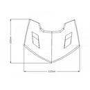 New Generation Sport Screen Matt Black For Yamaha MT-07 (18-20)
