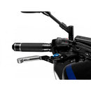 Extendable Folding V3 Brake Silver Extender With Blue Selector For Harley Davidson (21-23)