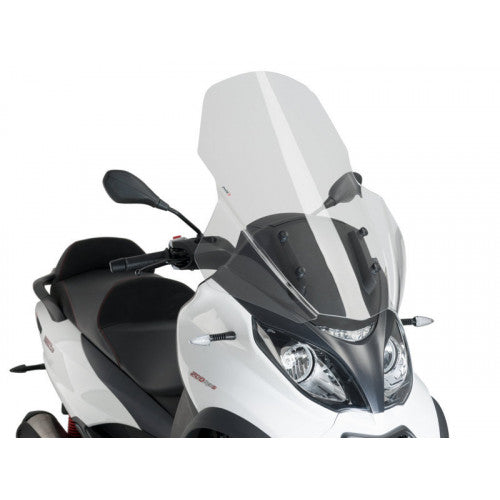 V-Tech Line Touring Screen Clear For Piaggio MP3 300 (18-23)