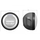 Round LED Headlight Black - 7 Inch