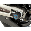 PHB19 Swing Arm Protector Black For Kymco AK 550 (17-22)