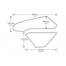 Side Tank Pad Protector Clear For Honda CBR1000 RR Fireblade (17-19)
