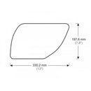 Side Tank Pad Protector Clear For Suzuki V-Strom 1000 (14-19)