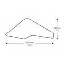 Side Tank Pad Protector Clear For Yamaha MT-09 Tracer (15-17)