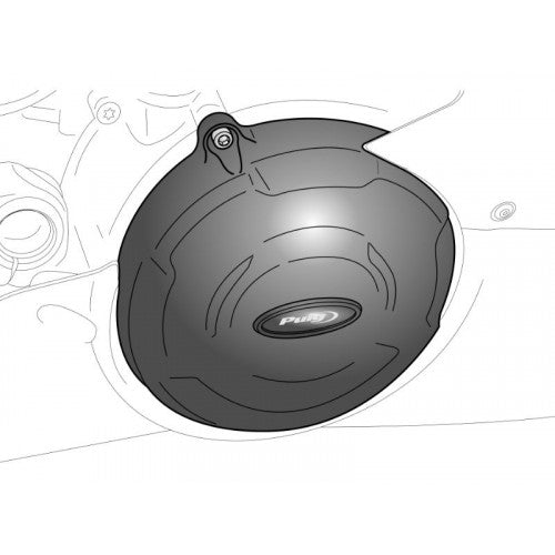 Engine Guard Black For Kawasaki Ninja 400 (18-23)