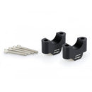 Handlebar Risers Black For 32mm x 20mm Bars