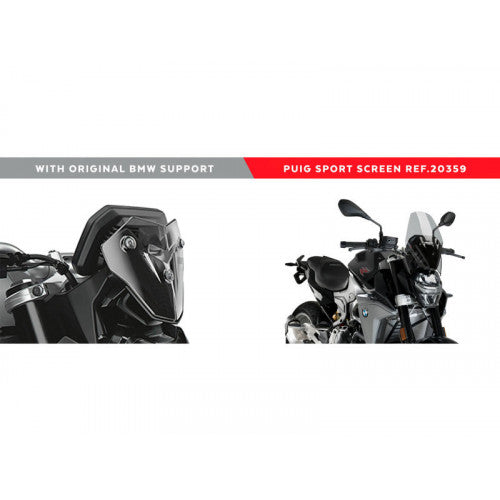New Generation Sport Screen Dark Smoke 20359F For BMW F900 R (20-23)