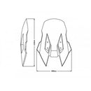 Touring Screen Clear For Suzuki V-Strom 1050 (20-23)